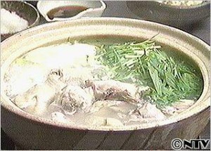鶏肉の水炊き