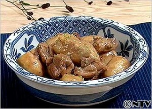 里芋と鶏肉の炒め煮