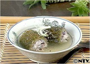 ベトナム風苦瓜の肉詰めスープ