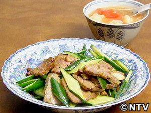 きゅうりの回鍋肉(ホイ グオ ロオ)