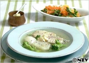かぶと鶏手羽のスープ煮