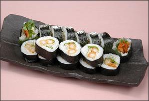 海老フライの巻寿司