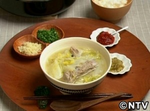 豚スペアリブと白菜のスープ煮