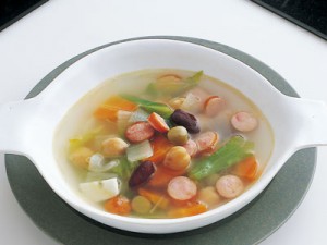 たっぷり野菜のスープ