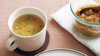 キャラメルオニオンのスープ