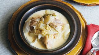 トロトロ白菜と鶏肉のクリーム蒸し煮