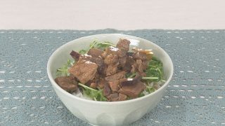台湾風豚肉の角煮丼