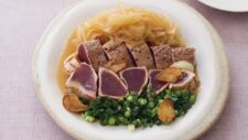 かつおのソテーたまねぎソース