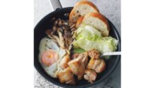 チキンソテーのワンパンプレート