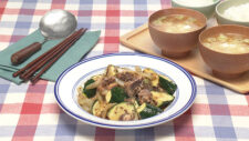 さば缶とズッキーニのスパイス炒め