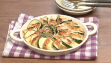 ズッキーニのみそマヨチーズ焼き