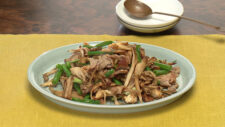 舞茸と豚肉のさっぱり炒め