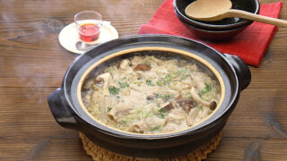 白菜と豚バラの担々鍋