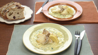 たらソテー じゃが芋ソース