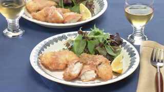 たらのベーコン巻きフライ