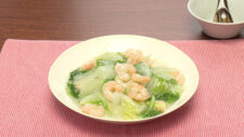 白菜とえびのとろみ煮