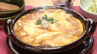 ふわとろ卵の煮やっこ