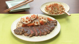 牛肉のみそ漬け焼き