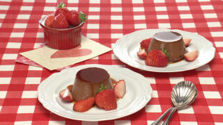 フライパンチョコプリン