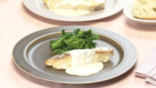 鯛ソテー クリームソース