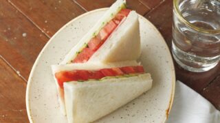 きゅうり・ハム・トマトサンド